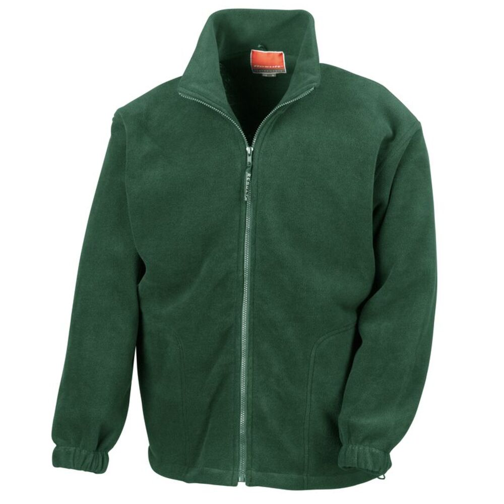 Result Mens Full Zip Casual Winter Warm Active Fleece Anti Pilling Jacket / Fore